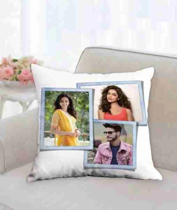Photo Printed Cution  - White, Polyester