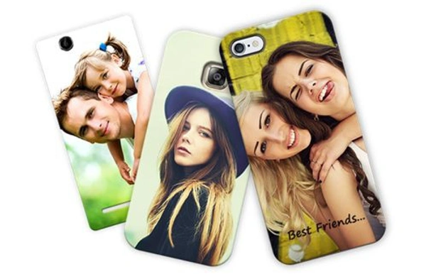 Mobile Cover Photo Printing  - White