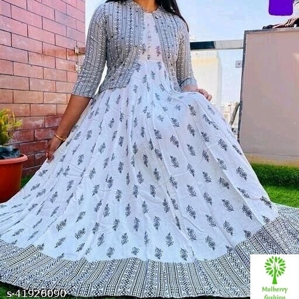 Tops - S, L, M, XL, , XXL XXXL, 4XL, 5XL , Banita Attractive KurtisFabric: RayonSleeve Length: Three-Quarter SleevesPattern: 