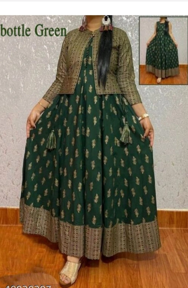 Tops - S, L, M, XL, , XXL XXXL, 4XL, 5XL , Banita Attractive KurtisFabric: RayonSleeve Length: Three-Quarter SleevesPattern: 