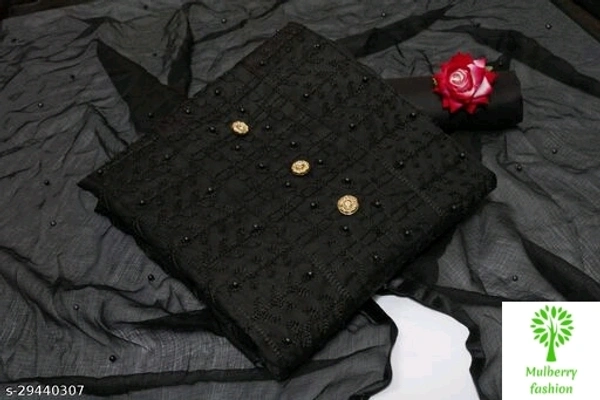 Material  - unstitched, free size 