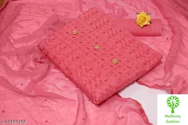 Material  - unstitched, free size 