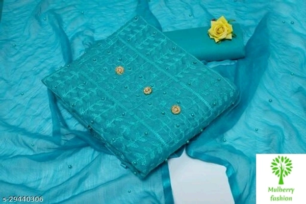 Material  - unstitched, free size 