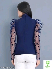 Tops - Classic Fashionable Women Tops & TunicsFabric: LycraSleeve Length: Long SleevesPattern: Dye, S, L, M, XL, XXL, 3XL 