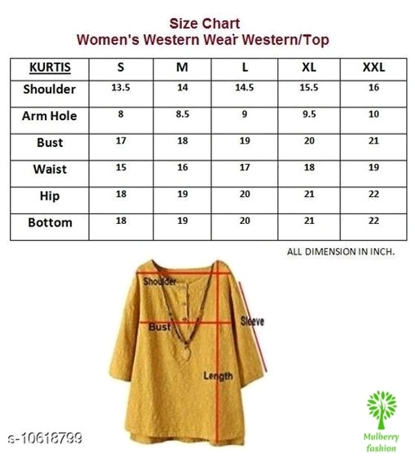 Kurthi  - S, L, M, XL, XXL 