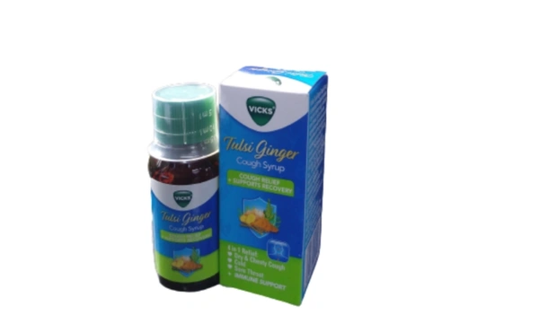 Vicks Tulsi Ginger Cough Syr 50ml