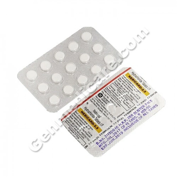 Nebicard 2.5 Mg Tab