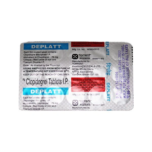 Deplatt 75mg Tab
