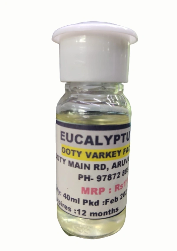 Pure Ooty Eucalyptus Oil 40ml
