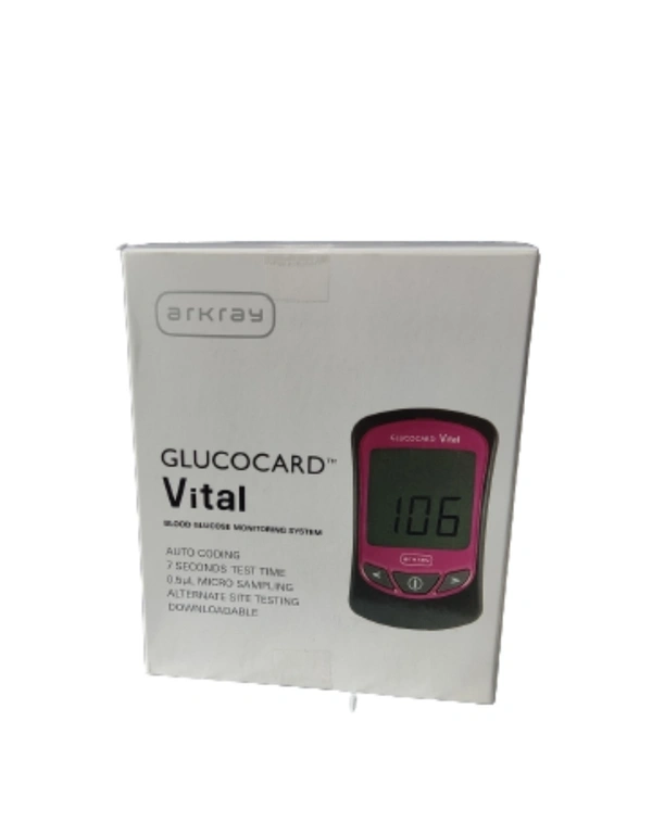 Glucocard Vital Monitor + 10 Strips 