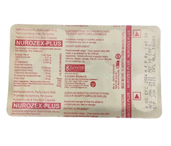 Nurozex Plus Cap
