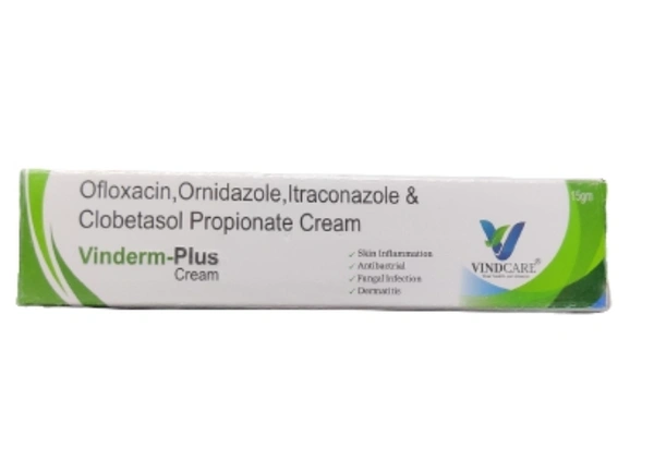 Vinderm Plus Cream 15 Gm