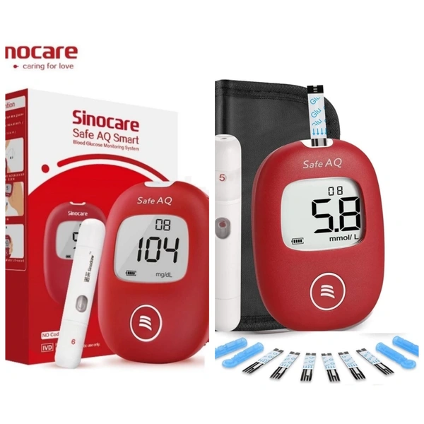 Sinocare Safe Aq Glucometer 