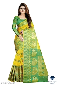 Trendy Banarasi Silk Saree - Red