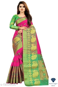 Trendy Banarasi Silk Saree - Red