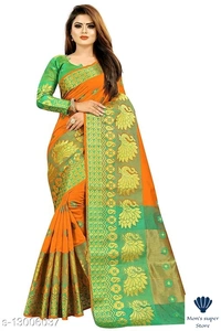 Trendy Banarasi Silk Saree - Red