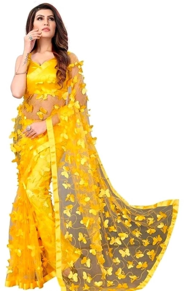 Charvi Petite  Net Sarees - S-5