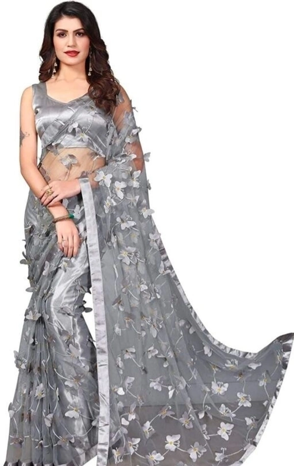 Charvi Petite  Net Sarees - S-7
