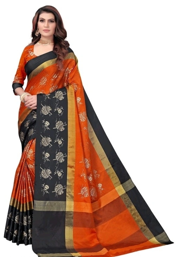 Latest new desinger Silk Floral printed  - S-7