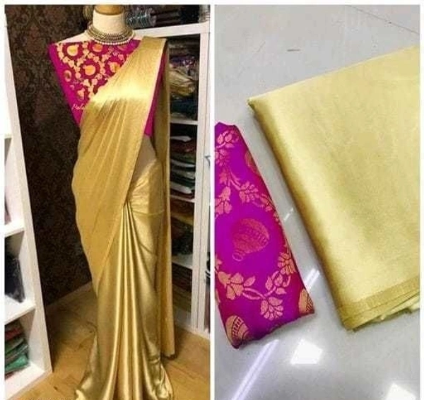 SATIN SILK SAREE - S-4