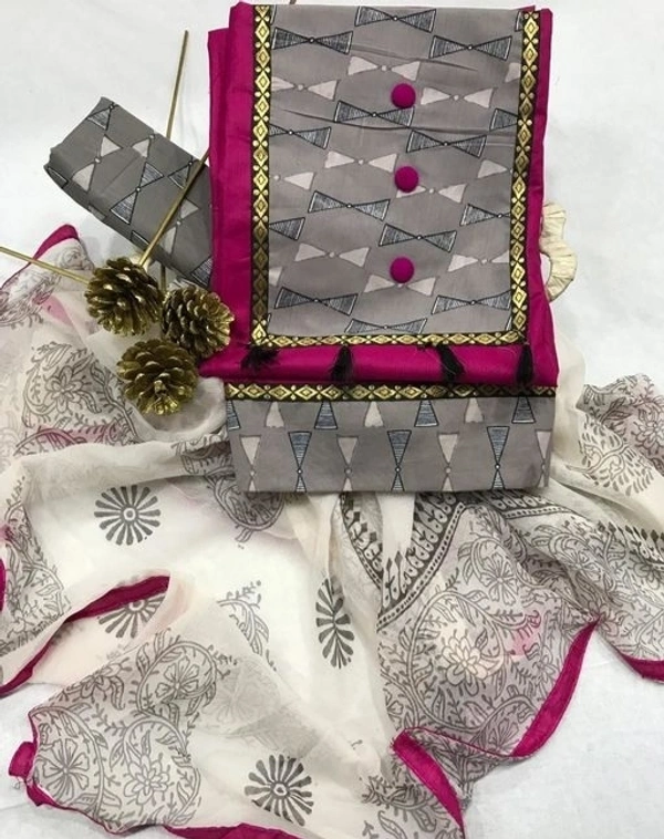 Trendy Cotton Suits & Dress Materials - S-1