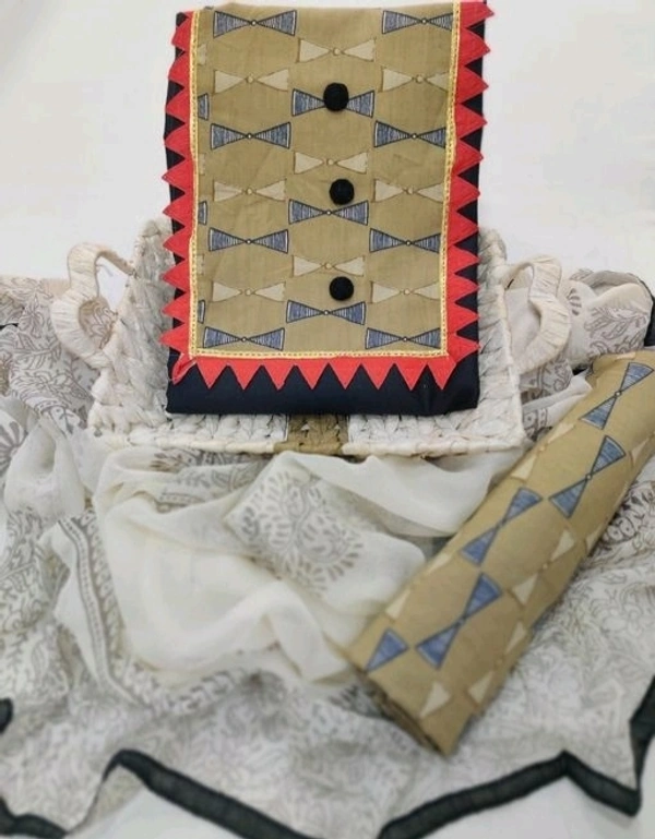Trendy Cotton Suits & Dress Materials - S-6