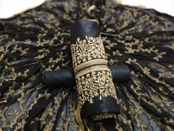 Attractive Embroidered Cotton Suits & Dress Material 1 - S-1