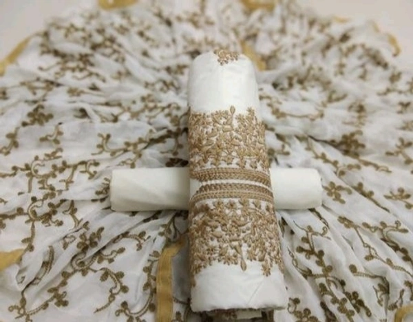 Attractive Embroidered Cotton Suits & Dress Material 1 - S-7