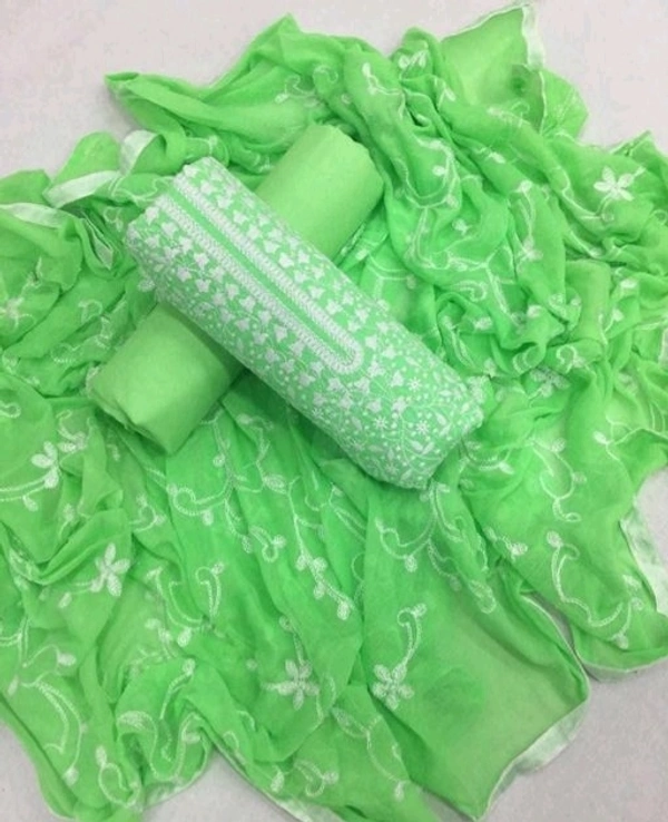 Attractive Embroidered Cotton Suits & Dress Material 02 - S-1