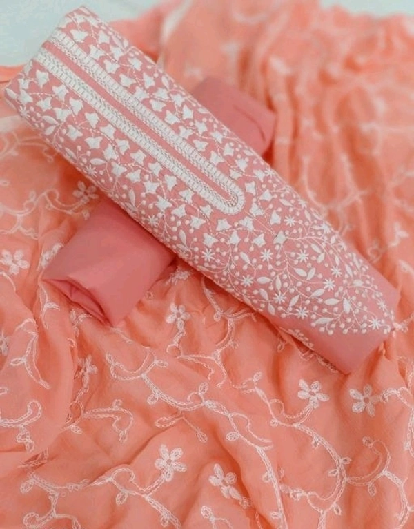 Attractive Embroidered Cotton Suits & Dress Material 02 - S-3