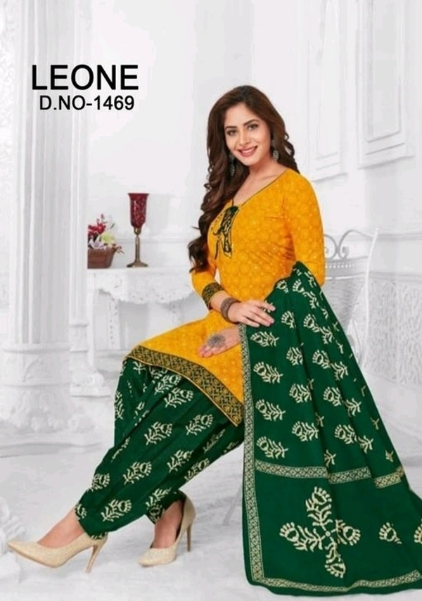  Trendy Collection of Women's Fancy Unstitched Dress Material - S-3