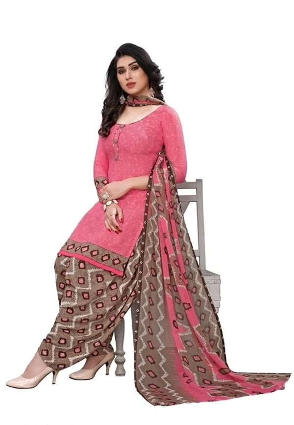  Trendy Collection of Women's Fancy Unstitched Dress Material - S-5