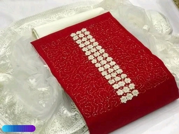 Trendy Slub Cotton Suit & Dress Material - S-2