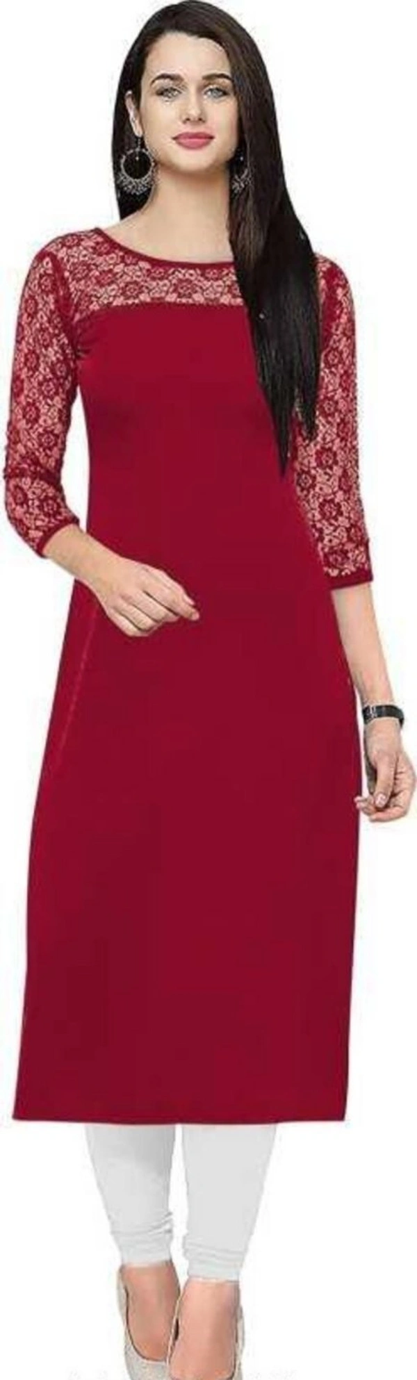  Attractive Kurtis 1/ Kurtis Collection 1 - Red, S