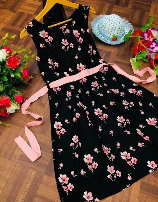 Trendy Fashionable Women Dresses - Black, XXL