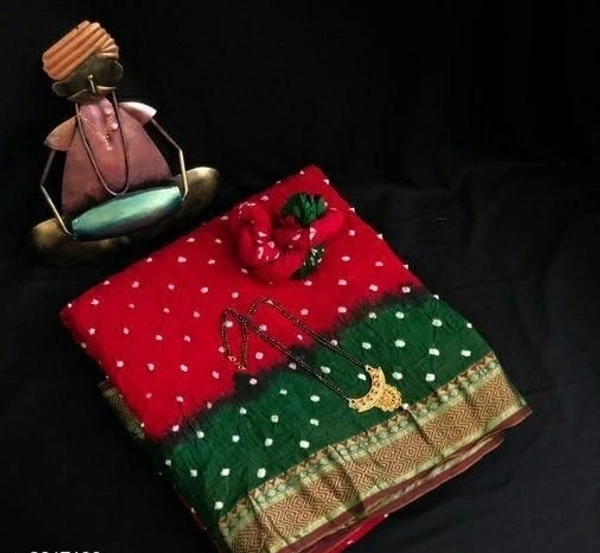   Trendy Cotton Women's Saree - S-1