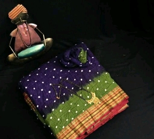   Trendy Cotton Women's Saree - S-4