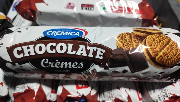 Cremica Chocolate Cremes Biscuit  - brown 