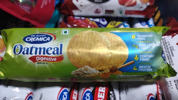 Cremica Oatmeal Digestive Biscuit  - yellow