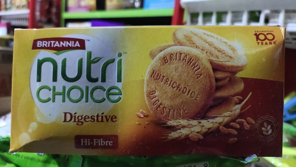 Britannia Nutri Choice Hi Fibre  - yellow 