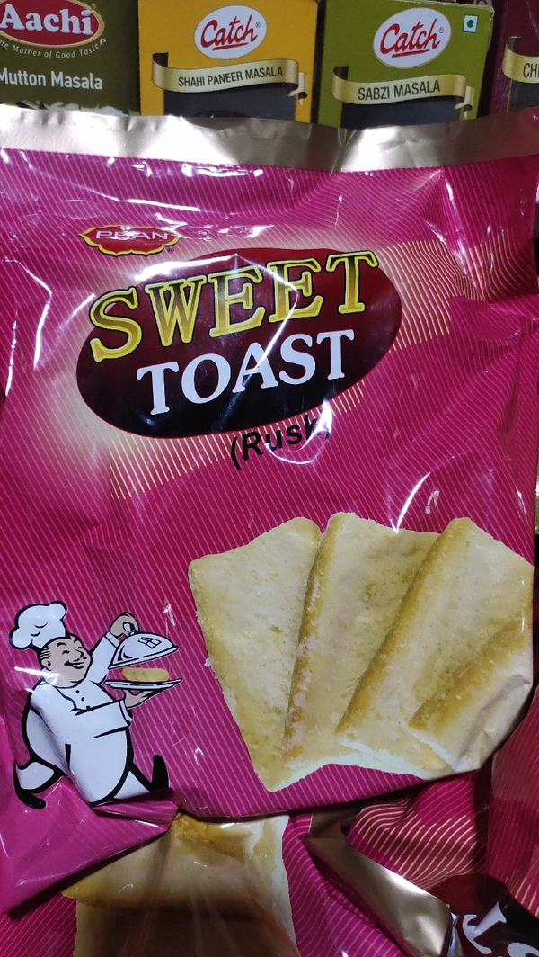 Pran Sweet Toast Rusk - yellow