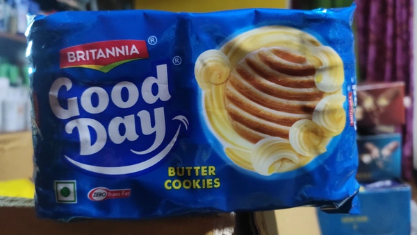 Brittania Good Day Butter Cookies  - brown