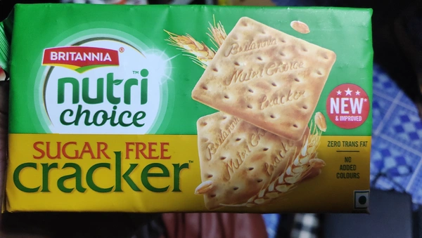  Brtannia Nutri Choice Sugar Free Cracker  - brown