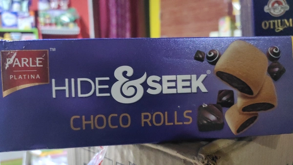 Parle Hie&Seek Choco Rolls  - brown