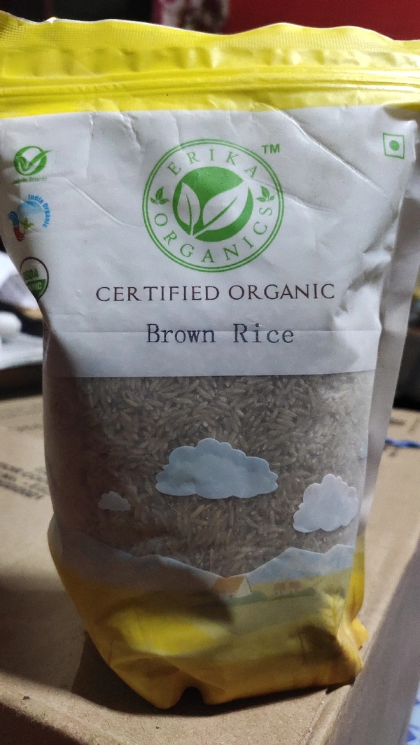 Erika Organics Brown Rice  - brown 