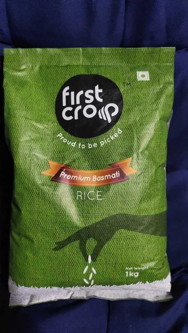 First Crop Premium Basmati Rice  - white 