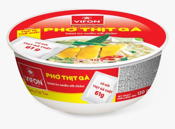 Vifon Instant Rice Noodle With Chicken 