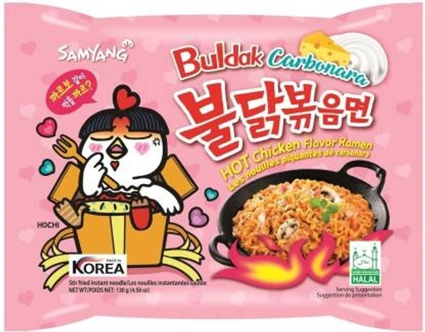 Samyang Carbonara Spicy Ramen