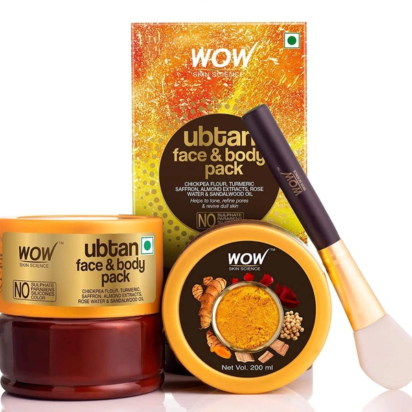 Wow Face & Body Scrub (Turmeric)