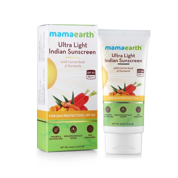 Mamaearth Indian Sunscreen Spf50++